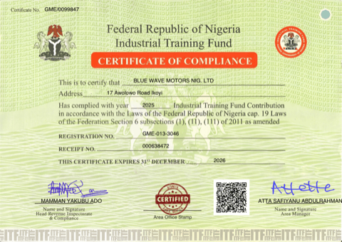 Lagos State Car Dealership License preview